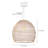 Aonan 1 - Light Natural Dome Pendant-1520670338