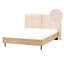 Bed Boucle IZERNORE 200 cm Beige-1394304380