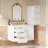 Wall Mounted Bathroom Side Cabinet With Drawers-1639512322