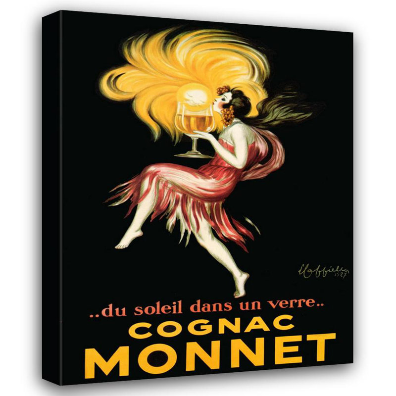 Cognac Monet, 18" H x 14" W
