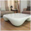 Table basse moderne en faux travertin texturé pour le salon / bureau-901062324