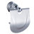 4PC- Crystal Bathroom Hardware Set 24 Inch, Chrome Towel Bar Set, Silver 4 Piece Accessories Wall Mounted Coat Hook Hand Towel Ring Toilet Paper Holder-122472006