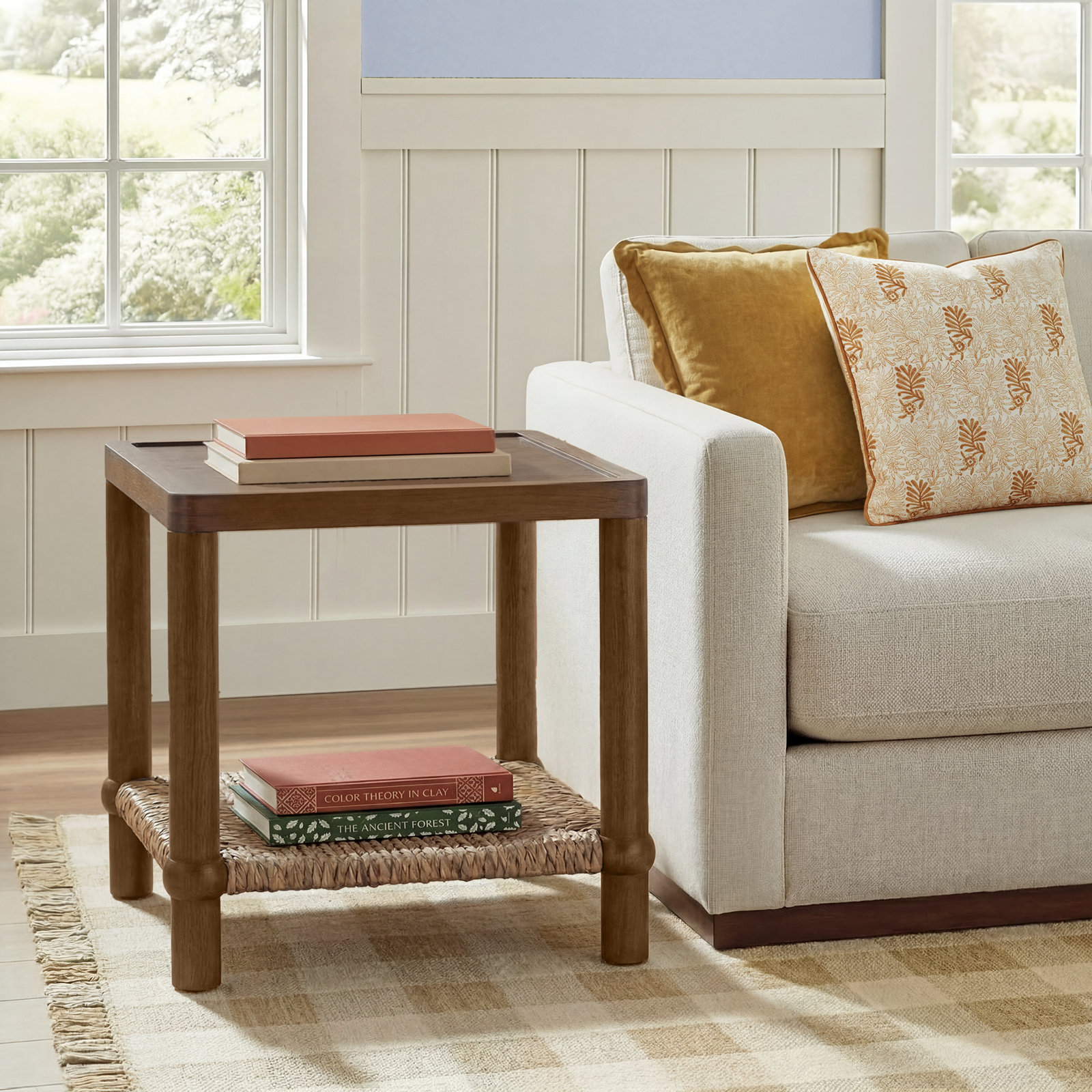 Gabriella End Table, Brown Mindi