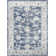 Tapis oriental bleu marine Rishel