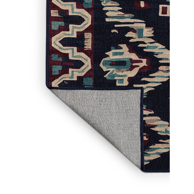 Machine Washable Area Rug, Rectangle 5' x 8'