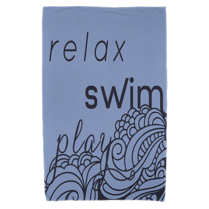 Serviette de plage Grand Ridge, bleu
