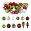 Ensemble d'ornement boule incassable 30 pièces-1641524072