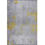 Rapture Abstract Gray/Yellow Area Rug-53934962