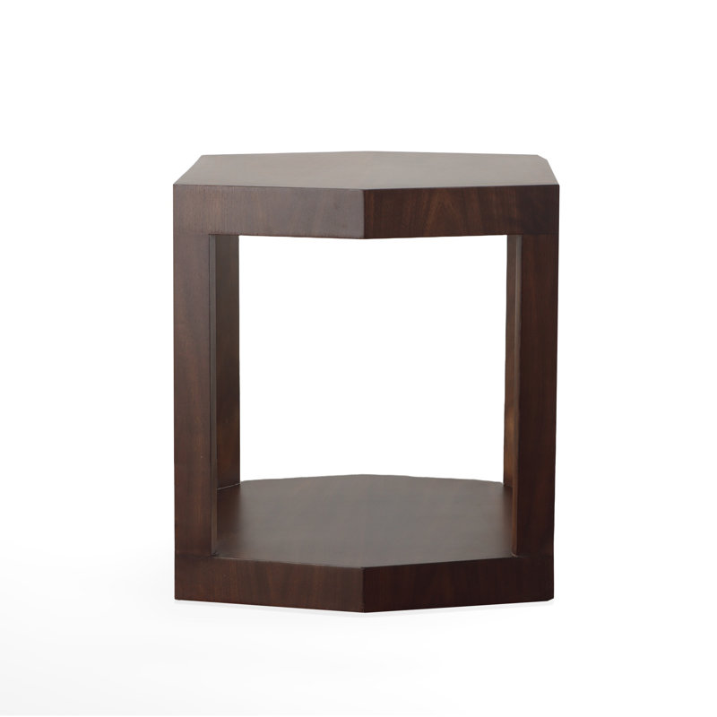 Compositions Solid Wood End Table