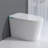 Luxury Intelligent Smart Toilet With Instant Warm Water Sprayer And Dryer, Auto Flush /Foot Sensor Operation, Adjusted Temp Heated Bidet Seat, LED Display White