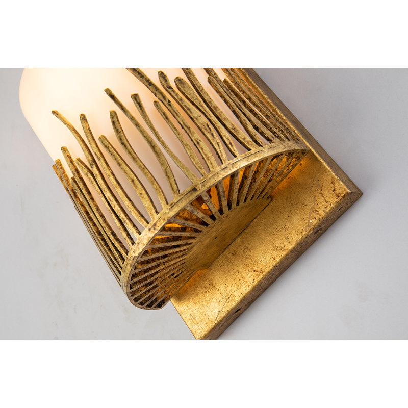 Cedrick Flush Mounted Sconce, Gold