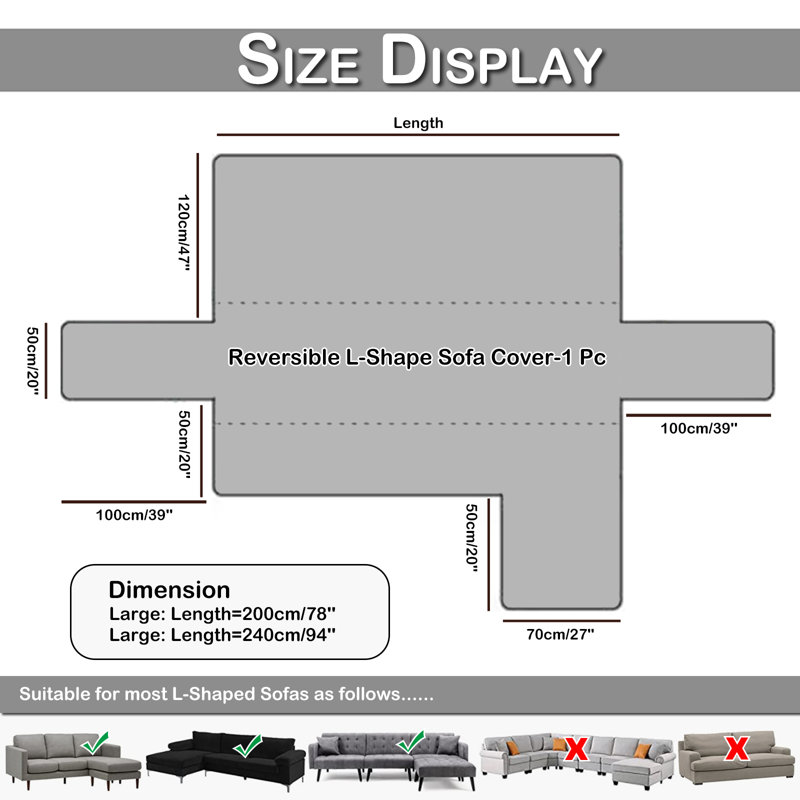 Box Cushion Sofa Slipcover