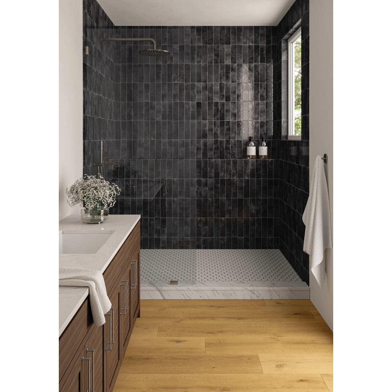 Cloe Ceramic Tile, Black