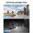 8CH DVR Security Camera System Outdoor with 1TB HDD, 8 x 1080P Bullet Outdoor Cameras, Motion Alert