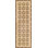 Ferehan Hand Knotted Wool Geometric Area Rug in Brown/Beige