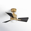 30" Leventhal 3  - Blade LED Standard Ceiling Fan with Wall Control and Light Kit Included-1532356556