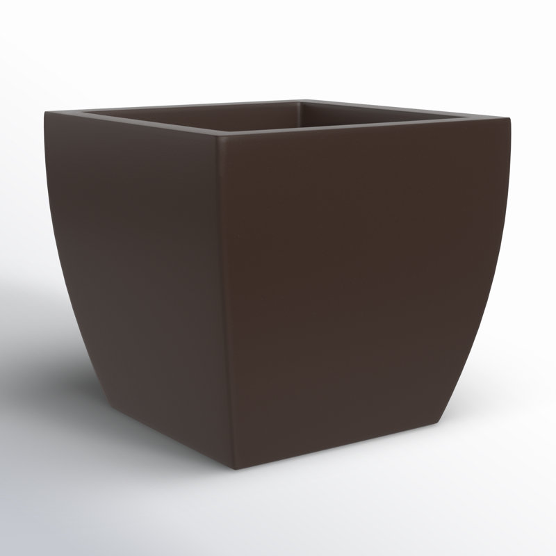 Alexy Pacifica Flower Box, H 11 po x l 12 po x P 12 po, Brun