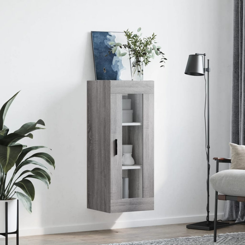Medalia Bathroom Cabinet, Grey Sonoma