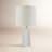 Magalie 1-Light Ceramic Table Lamp with Linen Drum Shade-777089774-772252236