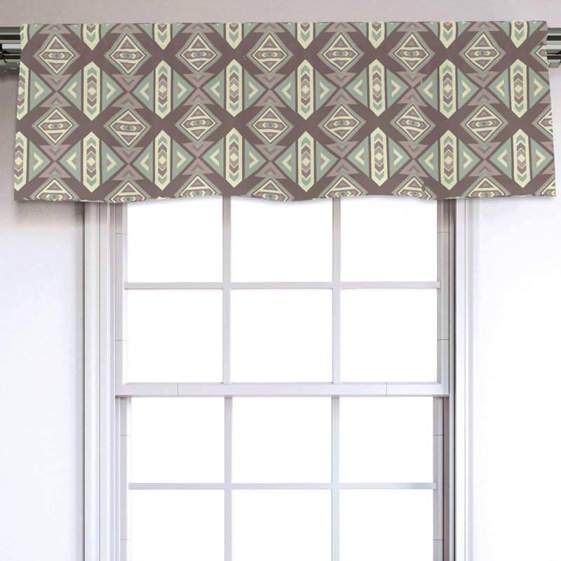Sateen Ruffled Window Valance