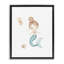 Cadre flottant doux sirène et méduse, design par Christine Simpson Art-1273008403-1273008402