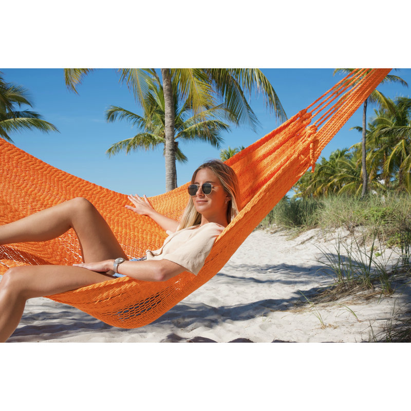 Hamac double classique Aoife, Orange