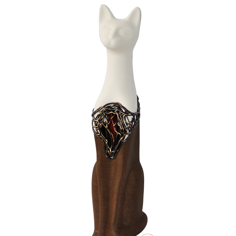 Handmade Ceramic / Porcelain Figurine / Sculpture Decorative Object