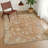 Machine Washable Indoor/Outdoor Chantille ACN2302 Global Rug-1651813236