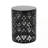 Metal end table set of 2-117788992
