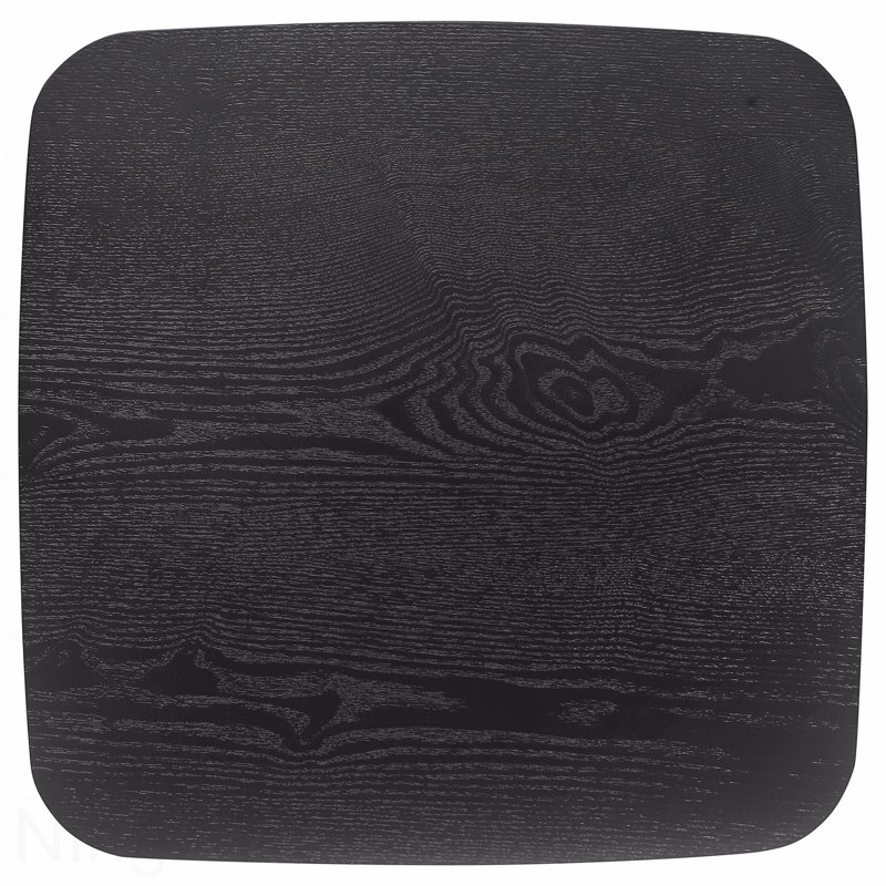3-Piece Black Rectangular Coffee Table Set