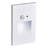  Hardwired White Motion Sensing Vertical Led Stair Light With Motion And Photocell Sensor