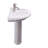 Barclay Ethan 21.13 " 28 " Tall Vitreous China Specialty Bathroom Sink and Overflow Hole