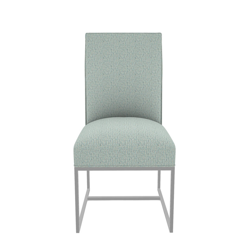 Colton Side Chair, Polyester Blend Tuck Water