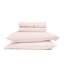 Ensemble de draps 100% coton percale brossé et délavé 4 pièces-116250215-116302329