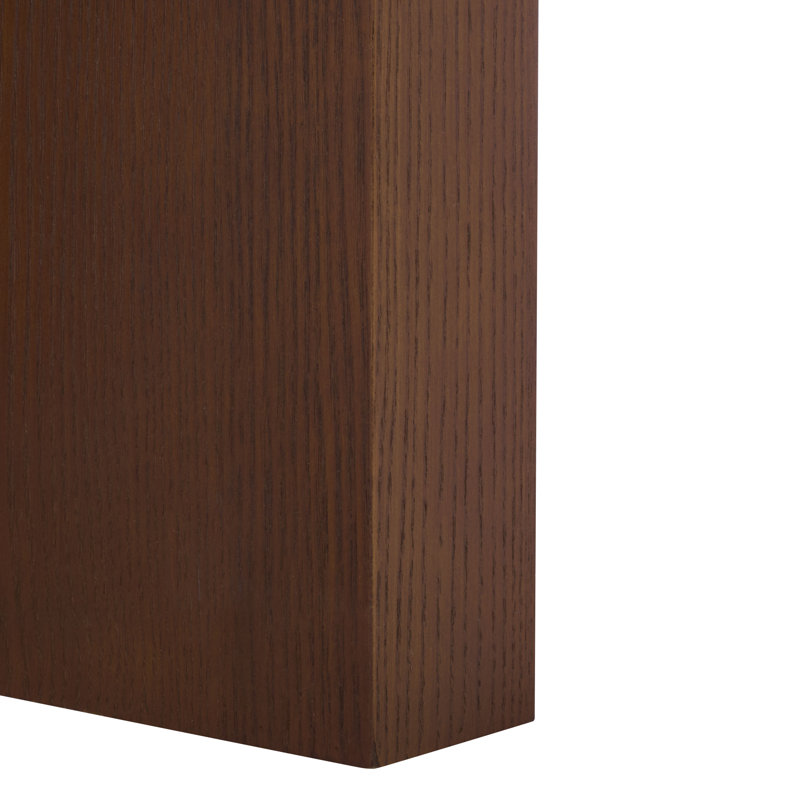 Caminun Round Coffee Table, Walnut