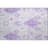 Premium Machine Washable Prisco Purple Rug-466512709