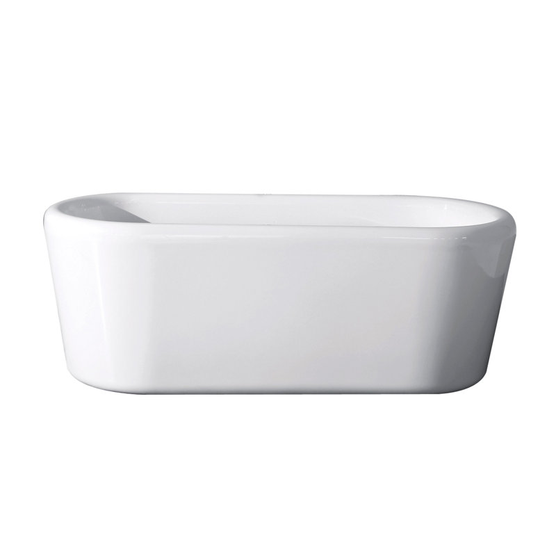 Baignoire de trempage autoportante en acrylique 68 po. X 31 po.