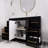 Spring 46.96 " W Freestanding Standard Free Standing 1 Single With Acrylic Top-70182653
