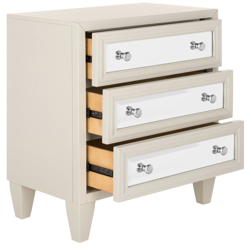 Solid Wood Accent Chest, Gray