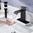 Single Handle Waterfall Bathroom Faucet With Pop-up Drain-112486761