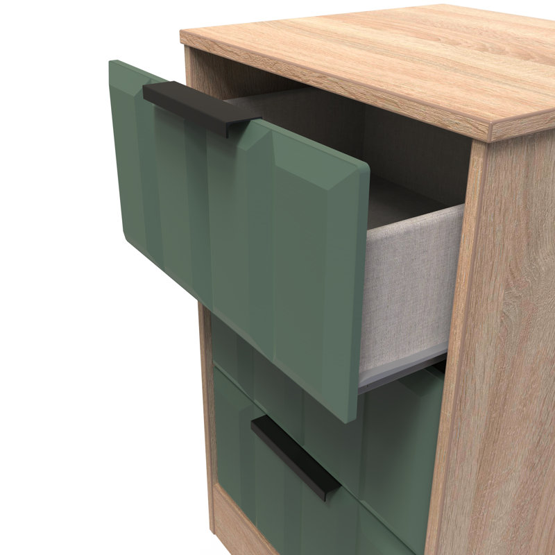 Besian 45cm W Manufactured Wood Bedside Table