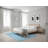 Contemporary Sky Blue Area Rug-273412533