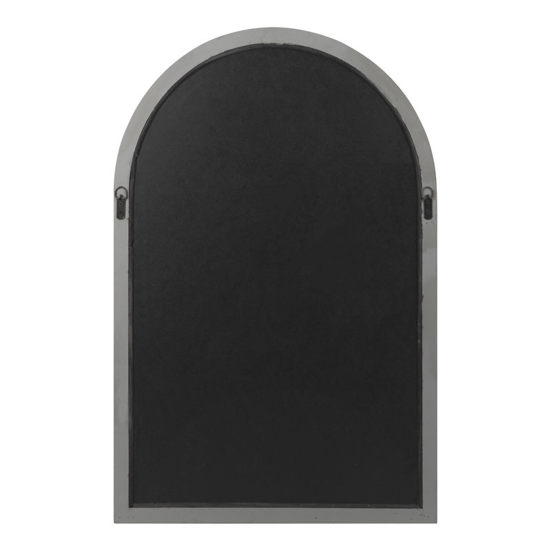 Miroir de salle de bain Lismore, gris, 24 po x 36 po