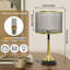 Lampe de table de chevet Mid-Century