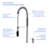 KARWORS Pull Down Kitchen Faucet