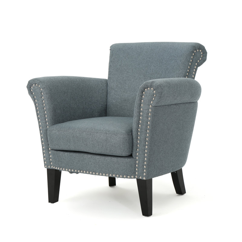 Fauteuil club inclinable, Bleu