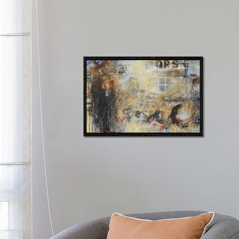 Biwti by Deb Chaney - Print on Canvas, 66.04 cm H x 45.72 cm W, Black Framed