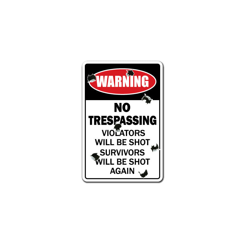 Signe « No Trespassing »