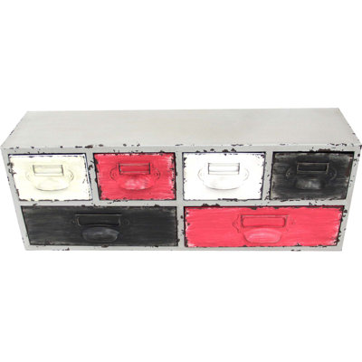 Metal Jewellery Box + Drawers