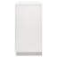Commode 6 tiroirs Clapp blanc ultrabrillant